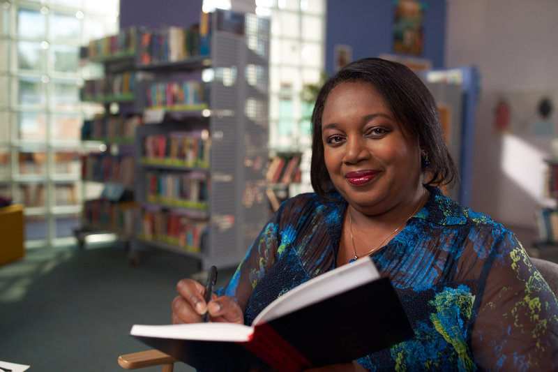 Malorie Blackman teaches creative writing