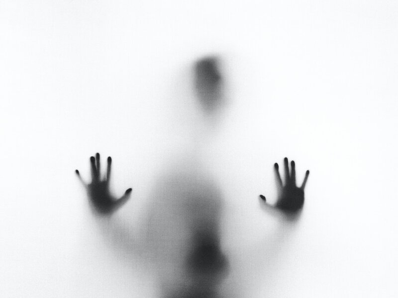 shadowy figure
