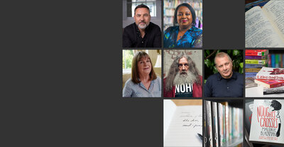 writers and pictures from online courses